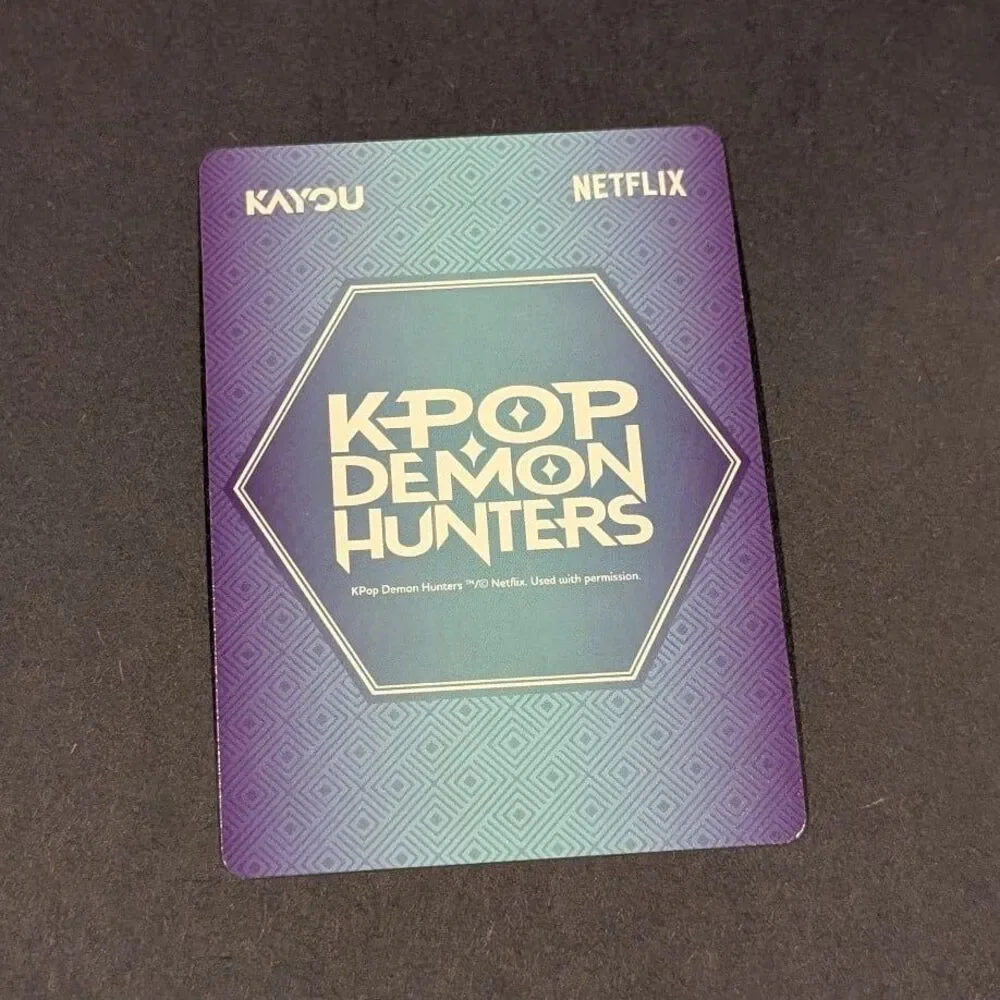 Kayou K-Pop Demon Hunters Abby Saja Boys Soda Pop SSR Card KPDH01-SSR-006